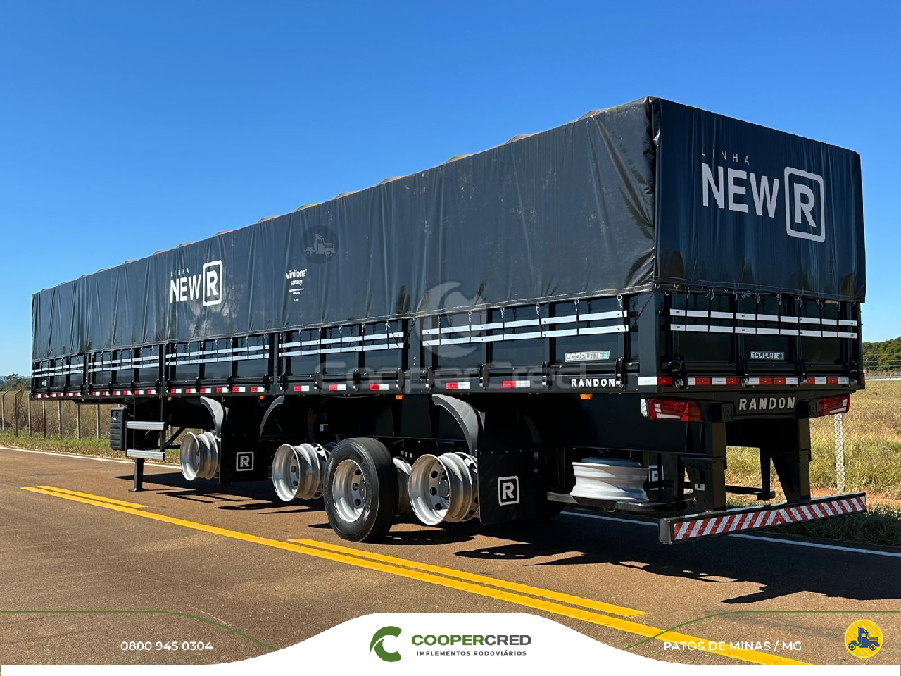 CARRETA SEMI-REBOQUE GRANELEIRO Cooper Cred Implementos Rodoviários MG PATOS DE MINAS MINAS GERAIS MG